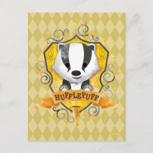 Harry Potter   charma HUFFLEPUFF™ vapensköld Vykort