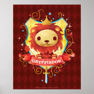 Harry Potter   Charming GRYFFINDOR™-Vapensköld Poster
