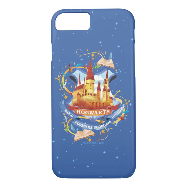 Harry Potter | Charming HOGWARTS™ Castle Case-Mate iPhone Skal (Baksida)