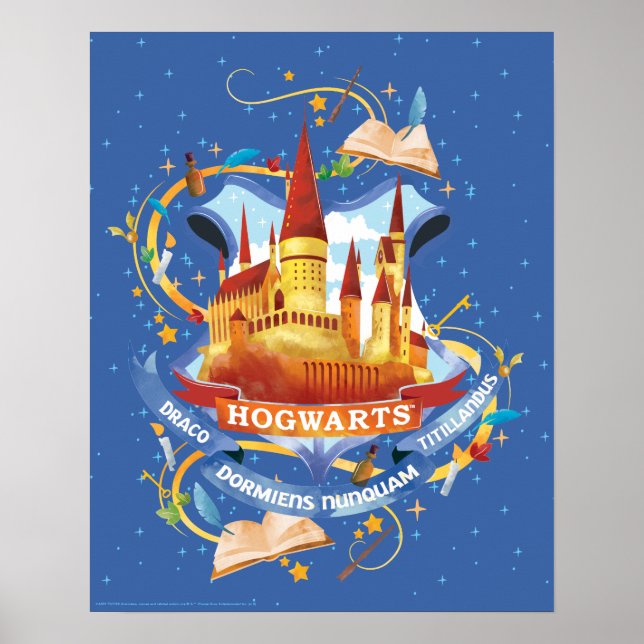 Harry Potter | Charming HOGWARTS™ Castle Poster (Framsidan)