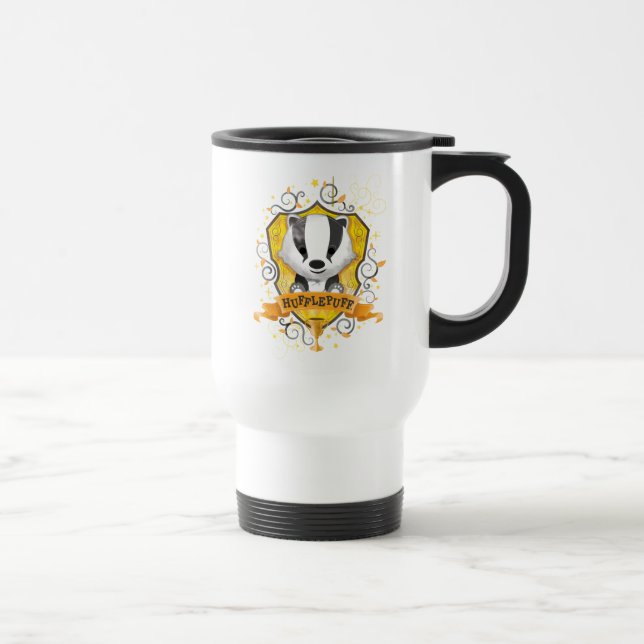 Harry Potter | Charming HUFFLEPUFF™-vapen Resemugg (Höger)