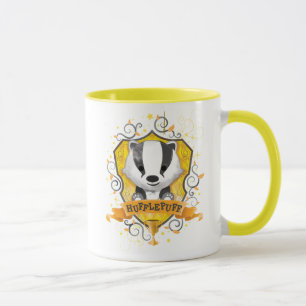 Harry Potter Charming HUFFLEPUFF™-vapenmärke Mugg