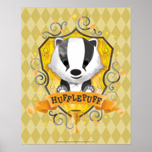 Harry Potter   Charming HUFFLEPUFF™-vapenmärke Poster