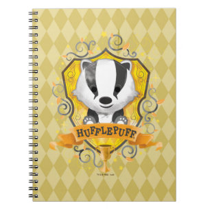 Harry Potter   Charming HUFFLEPUFF™ Vapensköld Anteckningsbok
