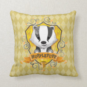 Harry Potter   Charming HUFFLEPUFF™ Vapensköld Kudde
