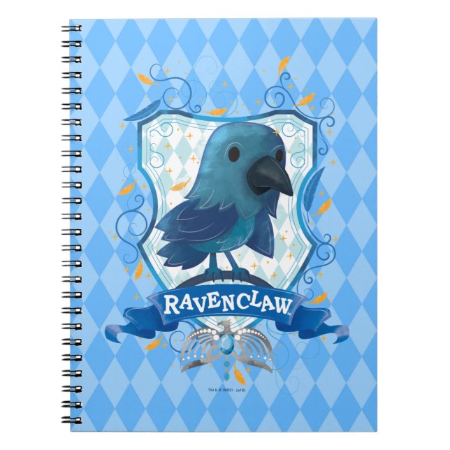 Harry Potter | Charming RAVENCLAW™-vapen Anteckningsbok (Framsidan)
