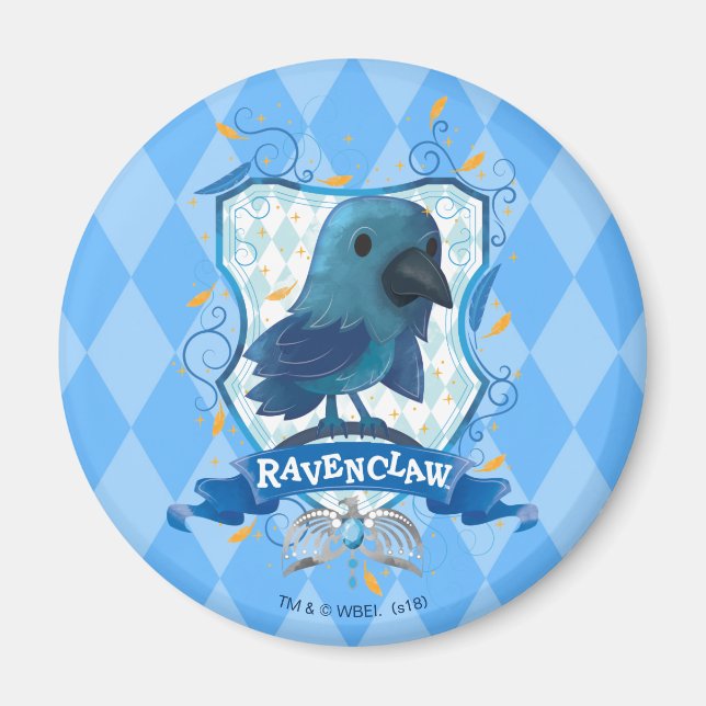 Harry Potter | Charming RAVENCLAW™-vapen Magnet (Framsidan)