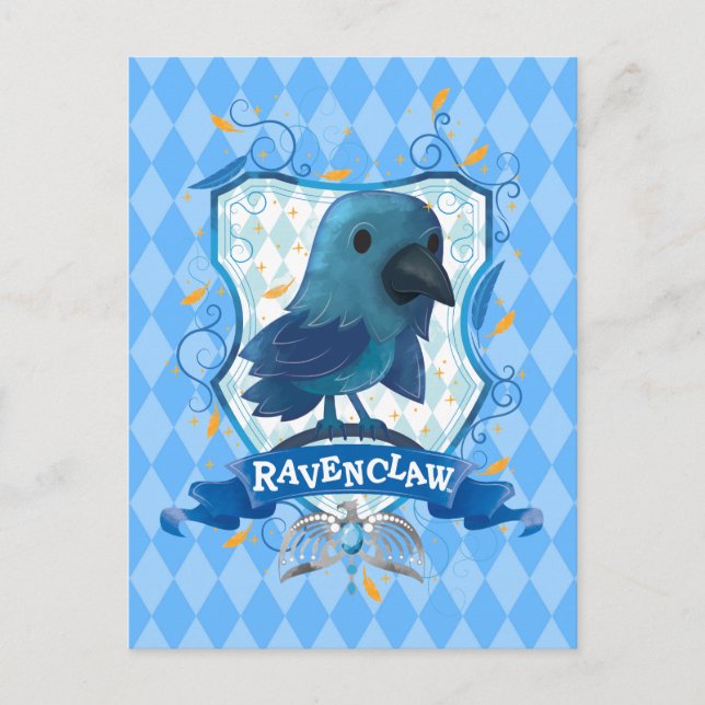 Harry Potter | Charming RAVENCLAW™-vapen Vykort (Framsida)