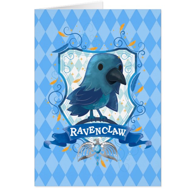 Harry Potter | Charming RAVENCLAW™ Vapensköld Hälsningskort (Framsidan)