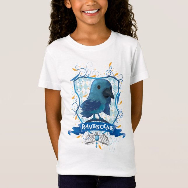 Harry Potter | Charming RAVENCLAW™ Vapensköld T Shirt (Framsida)