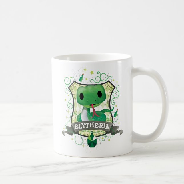 Harry Potter | Charming SLYTHERIN™-vapen Kaffemugg (Höger)