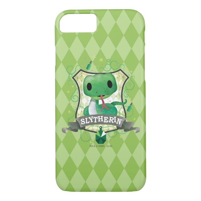Harry Potter | Charming SLYTHERIN™ Vapensköld Case-Mate iPhone Skal (Baksida)