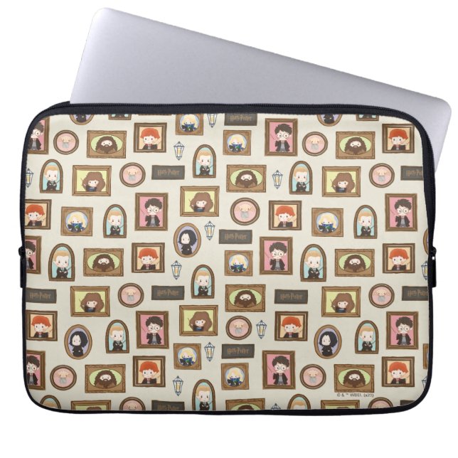 HARRY POTTER™ Chibi Bild Ram Mönster Laptop Fodral (Framsidan)