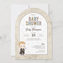 Harry Potter Chibi Draco Malfoy Trolldegarn Baby S Inbjudningar