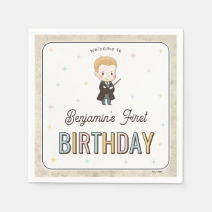 Harry Potter Chibi Draco Malfoy Trollkarl Födelsed Pappersservett