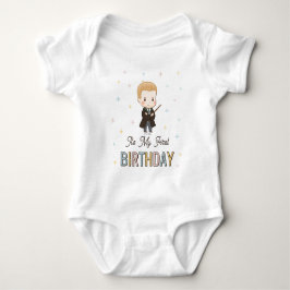Harry Potter Chibi Draco Malfoy Trollkarl Födelsed T Shirt