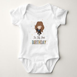 Harry Potter Chibi Hermione Trollkarl Födelsedag T Shirt