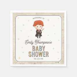Harry Potter Chibi Ron Weasley Trollkarl Bebisbadk Pappersservett