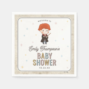 Harry Potter Chibi Ron Weasley Trollkarl Bebisbadk Pappersservett