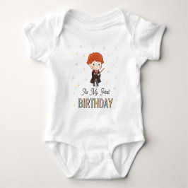 Harry Potter Chibi Ron Weasley Trollkarl Födelseda T Shirt