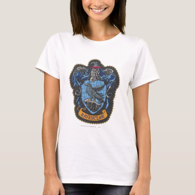 Harry Potter | Classic Ravenclaw Vapensköld T-shirt (Framsida)