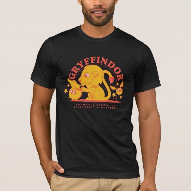 HARRY POTTER™ | Cute GRYFFINDOR™ Hogwarts School T Shirt (Framsida)