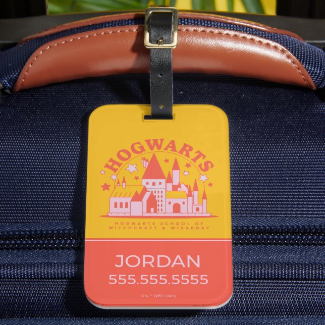 HARRY POTTER™ | Cute HOGWARTS™ School Bagagebricka (Framsida Insitu 2)