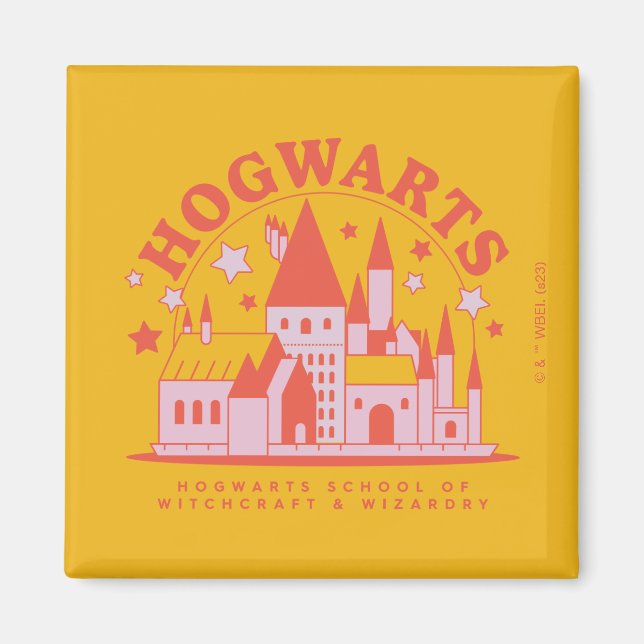 HARRY POTTER™ | Cute HOGWARTS™ School Magnet (Framsidan)