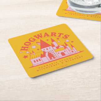 HARRY POTTER™ | Cute HOGWARTS™ School Underlägg Papper Kvadrat