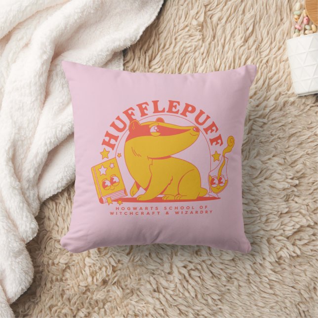 HARRY POTTER™ | Cute HUFFLEPUFF™ Kudde (Filt)