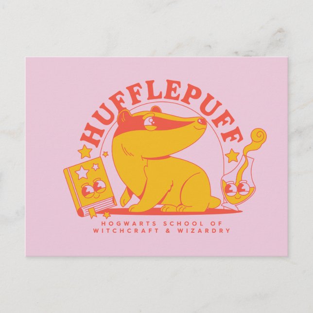 HARRY POTTER™ | Cute HUFFLEPUFF™ Vykort (Framsida)