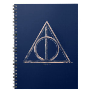 Harry Potter   Deathly Hallows Vattenfärg Anteckningsbok