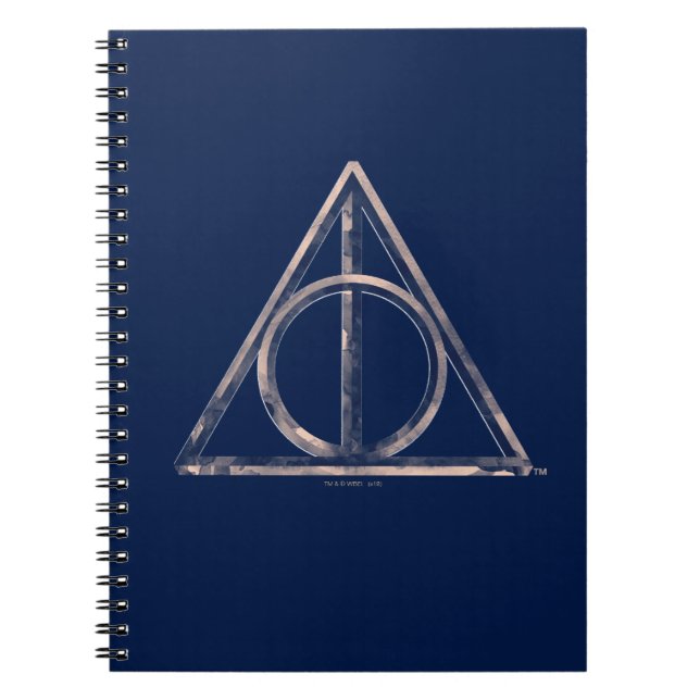 Harry Potter | Deathly Hallows Vattenfärg Anteckningsbok (Framsidan)