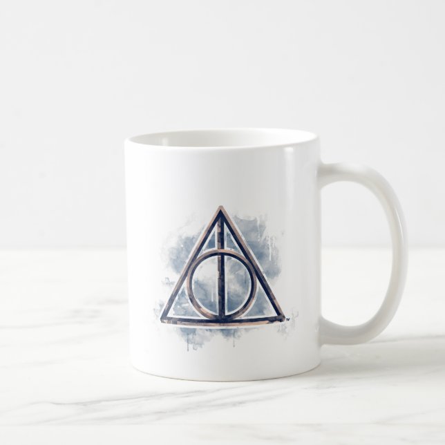 Harry Potter Deathly | Hallows vattenfärg Kaffemugg (Höger)