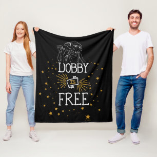 Harry Potter Dobby är fri Fleecefilt