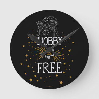Harry Potter | Dobby är gratis Rund Klocka