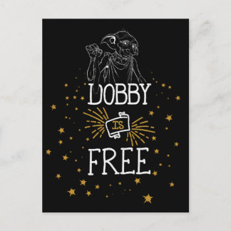 Harry Potter | Dobby är gratis Vykort