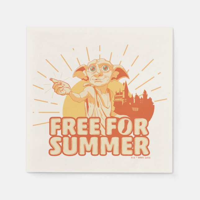 HARRY POTTER™ | Dobby Free for Summer Pappersservett (Framsidan)