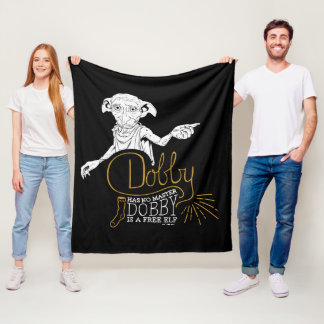Harry Potter | Dobby har ingen befälhavare Fleecefilt