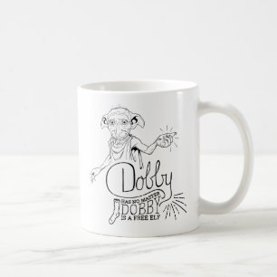 Harry Potter Dobby har ingen befälhavare Kaffemugg