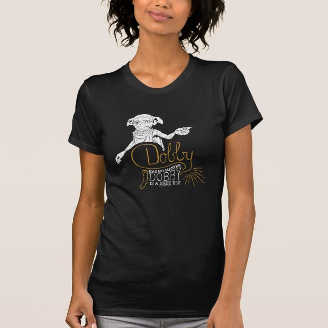 Harry Potter | Dobby har ingen husbonde T-shirt (Framsida)