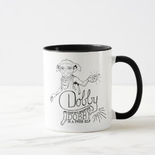 Harry Potter Dobby Has No Master Mugg