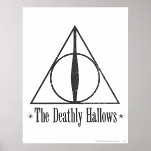 Harry Potter   Dödens Heliga Föremåls Emblem Poster