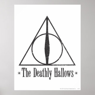 Harry Potter | Dödens Heliga Föremåls Emblem Poster
