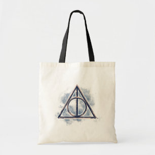 Harry Potter Dödsrelikerna Vattenfärg Tygkasse