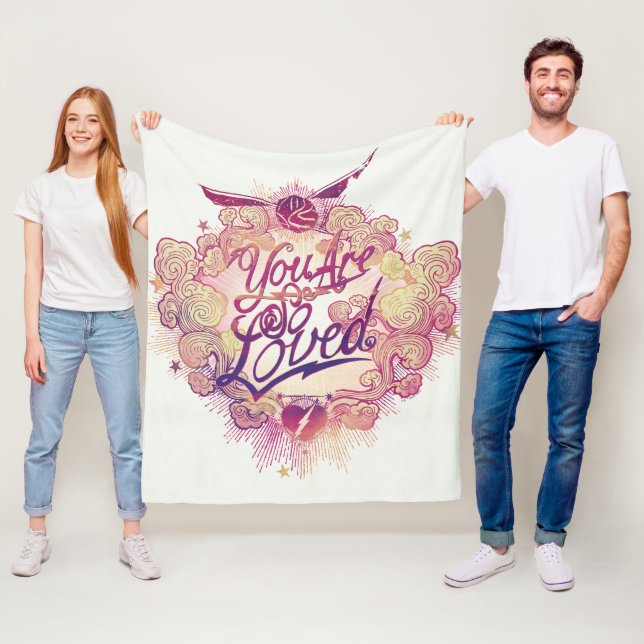 Harry Potter | Du är så älskad Fleecefilt (På plats)