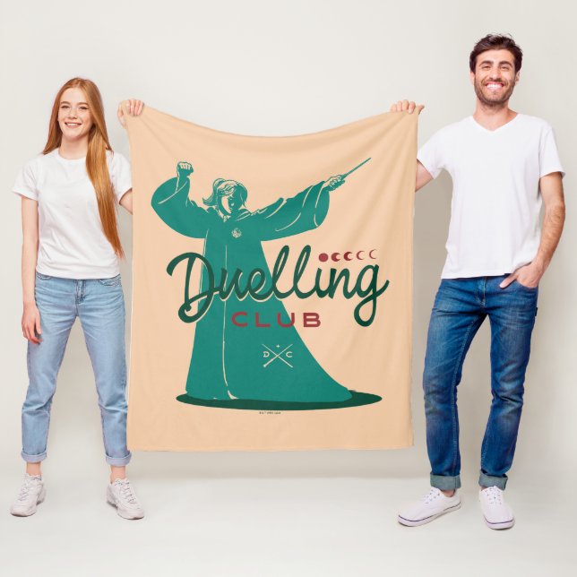 HARRY POTTER™ Dueling Klubb Graphic Fleecefilt (På plats)