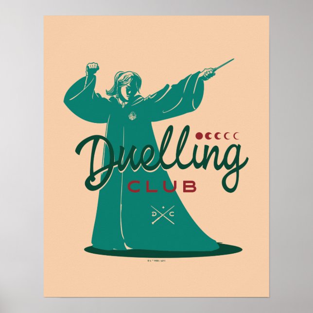 HARRY POTTER™ Dueling Klubb Graphic Poster (Framsidan)