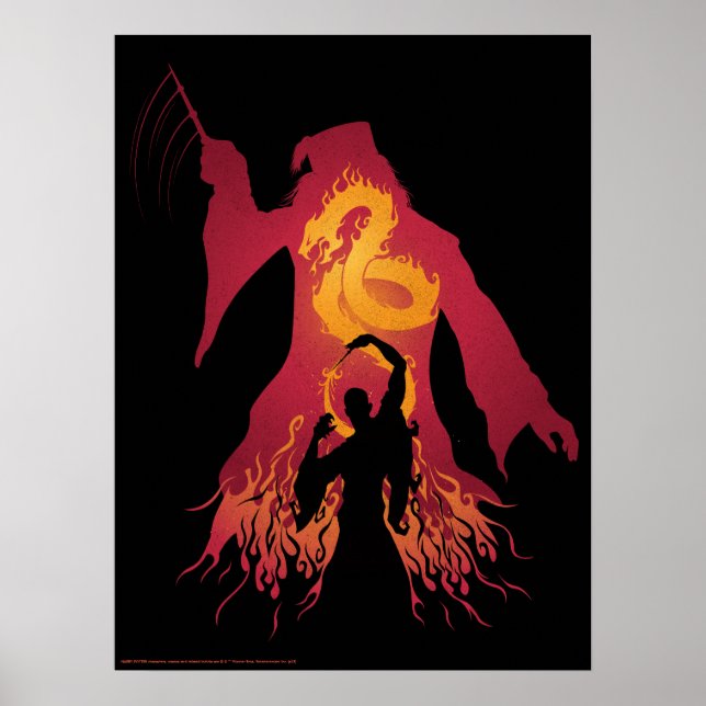 Harry Potter | Dumbledore Silhouette Poster (Framsidan)
