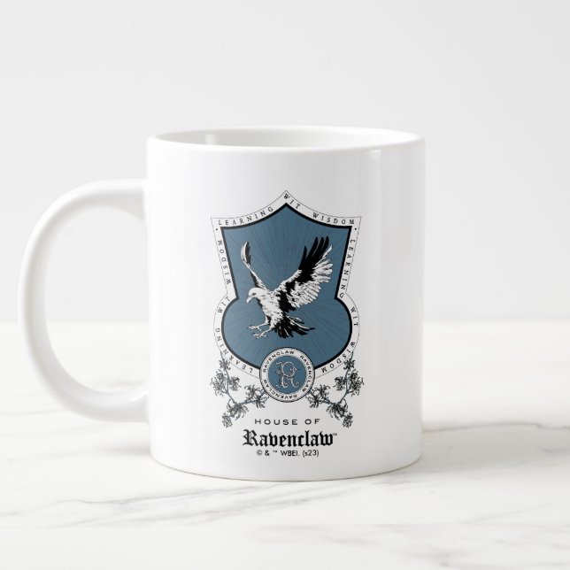 HARRY POTTER™ | Fintvätt av skisser RAVENCLAW™-Vap Jumbo Mugg (Vänster)